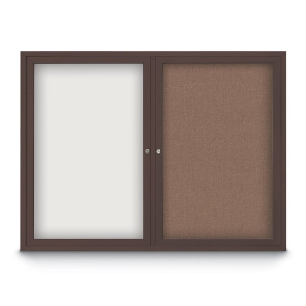 Corkboard, Rubber Backing/Satin, 60" x 36"